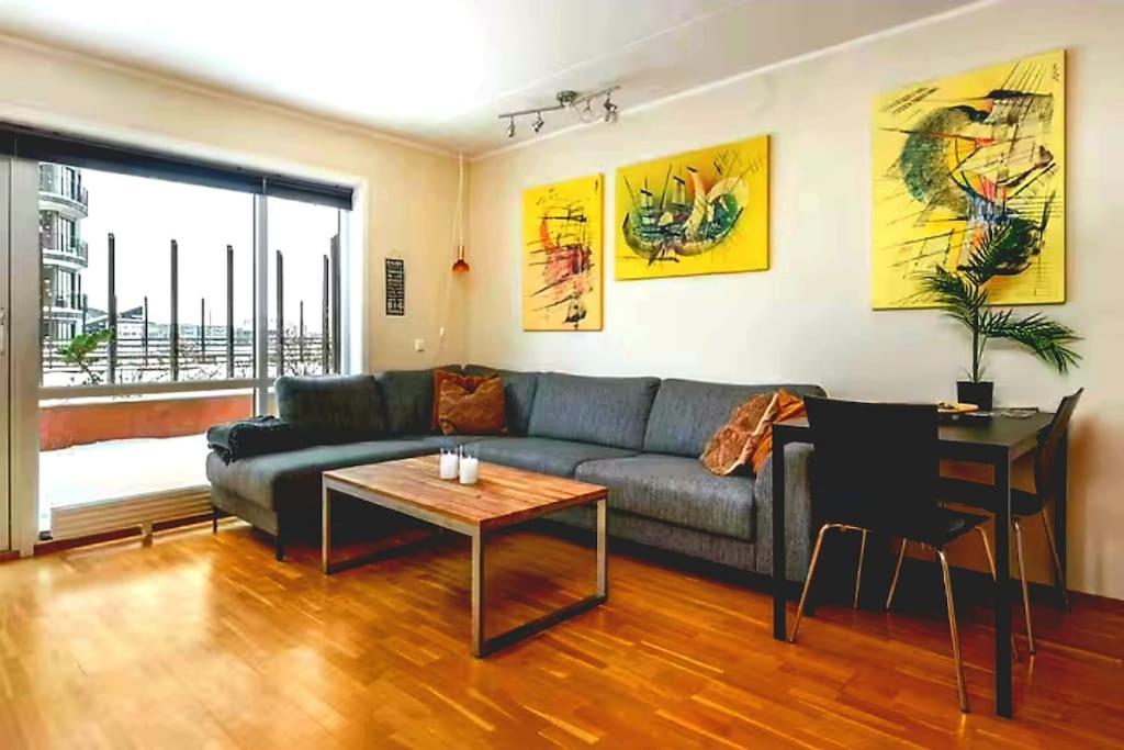 Cozy Cove At Solsiden - 2Br Familyfriendly Apartment ทรอนด์เฮม ภายนอก รูปภาพ